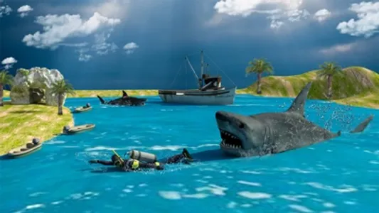 Shark Hunting-Scuba Deep Diving & Fish Shooting screenshot 4