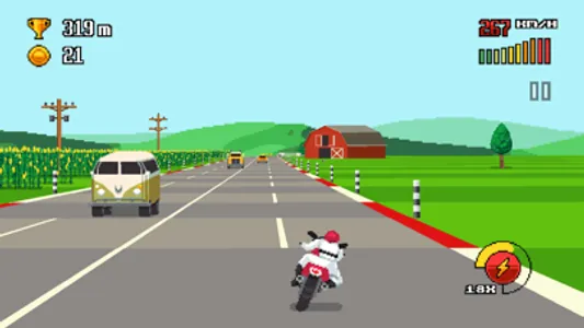 Retro Highway screenshot 0