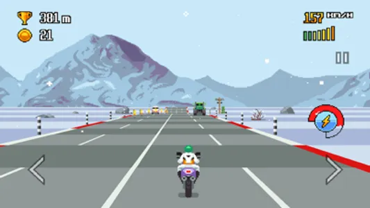 Retro Highway screenshot 1