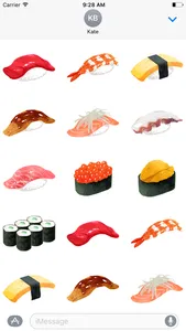 maruco Sushi Sticker screenshot 1