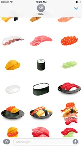 maruco Sushi Sticker screenshot 2