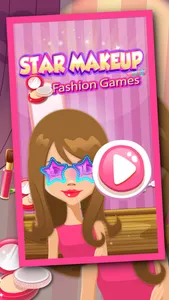 star hair and salon makeup fashion games free screenshot 0