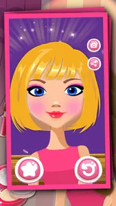 star hair and salon makeup fashion games free screenshot 1