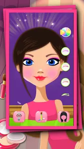 star hair and salon makeup fashion games free screenshot 3