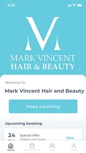 Mark Vincent Hair and Beauty screenshot 0