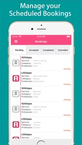 Andii: Book Nearby Services screenshot 1