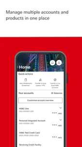 HSBC HK Mobile Banking screenshot 2