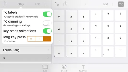 ℂKey - Customisable Keyboard screenshot 0