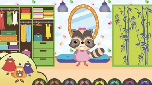 Baby Raccoon : Adventure On Playground screenshot 1