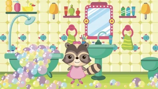 Baby Raccoon : Adventure On Playground screenshot 3