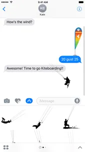 Kiteboarding Stickers screenshot 0