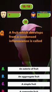 Botany test Quiz screenshot 0