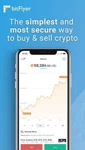 bitFlyer Crypto Exchange screenshot 1