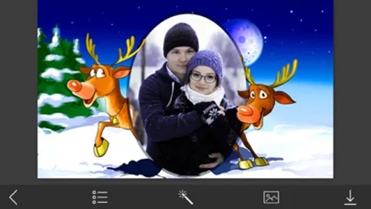 Holiday Christmas HD Photo Frame - Foto Montage screenshot 1