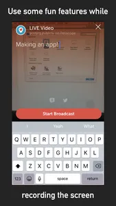 Record Screen & Broadcast Live screenshot 0