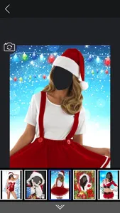 Christmas woman suits - Live Camera screenshot 0
