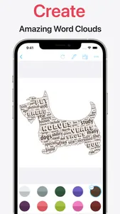 Shapego - Word Cloud Creator screenshot 0