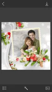 Winter Picture Frame - PicShop screenshot 0