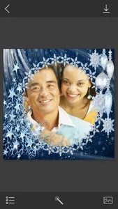 Winter Picture Frame - PicShop screenshot 2