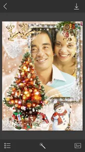 Winter Picture Frame - PicShop screenshot 3