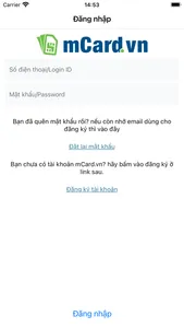 mCard.vn screenshot 0