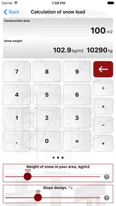 Calculations Polycarbonate screenshot 1