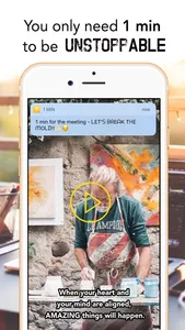 1 minute motivation daily video.player for YouTube screenshot 3