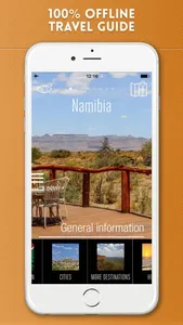 Namibia Travel Guide and Offline Maps screenshot 0