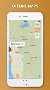 Namibia Travel Guide and Offline Maps screenshot 4