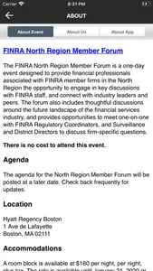 FINRA’s Events screenshot 5