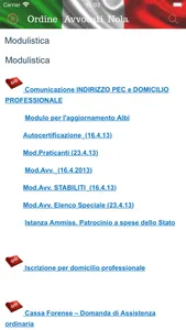 Ordine Avvocati Nola screenshot 3