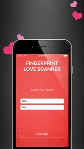 Fingerprint Love Calculator screenshot 1