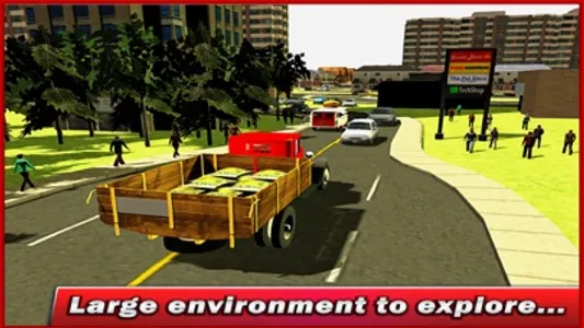 Crop Harvester Simulator & Farming Truck Sim screenshot 1