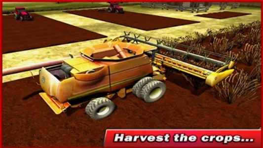 Crop Harvester Simulator & Farming Truck Sim screenshot 2