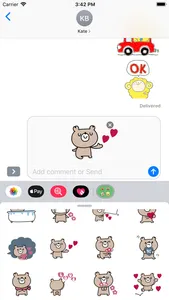 Cute Pets Stickers Cat and Dog screenshot 1