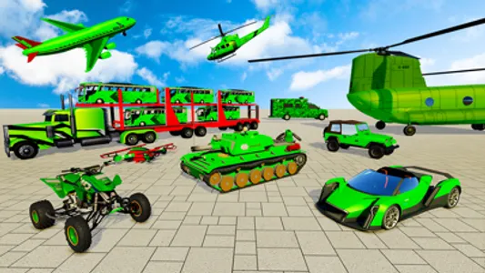 Off Road Army Transport Cargo screenshot 2