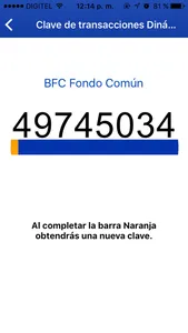 BFC Token Móvil. screenshot 4