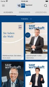 IHK Magazin saarwirtschaft screenshot 0