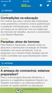 Espaço Democrático screenshot 2