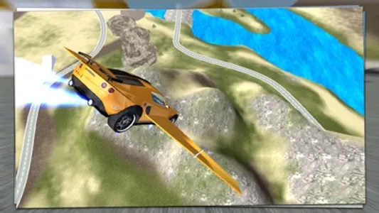 Flying Super Car 2020 screenshot 1