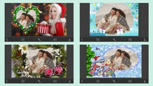 Xmas Tree Hd Frames - Free InstaFrame Editor screenshot 2