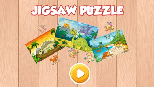 Dinosaur Jigsaw Puzzle Dino for toddlers and kids screenshot 0