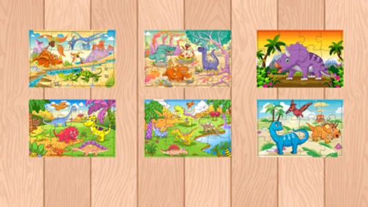 Dinosaur Jigsaw Puzzle Dino for toddlers and kids screenshot 1