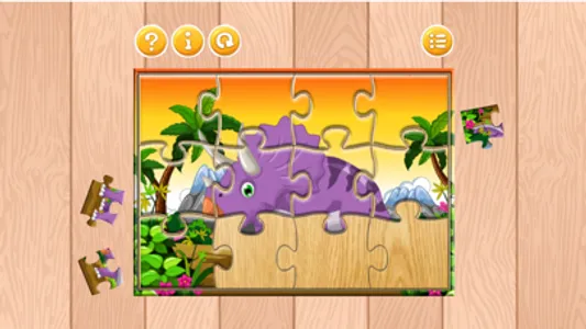 Dinosaur Jigsaw Puzzle Dino for toddlers and kids screenshot 2