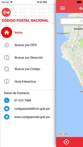 Código Postal Perú screenshot 1