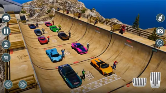 Superhero Car: Mega Ramp Games screenshot 3