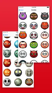 Zombie Emoji Horrible Troll Faces Spooky Emoticons screenshot 2