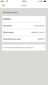 Itaú Empresas AR screenshot 1