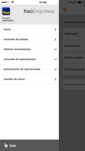 Itaú Empresas AR screenshot 2