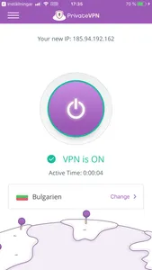 PrivateVPN screenshot 0